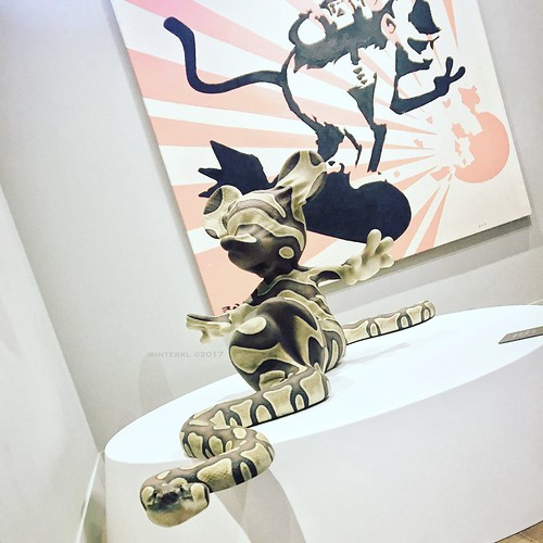 "Mickey Snake" by Banksy